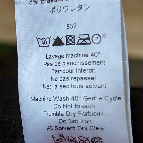 Women’s Cote’lac Tissue Fabric Sleeveless Tank Top, Size 1, US Size: M, black - Picture 13 of 13